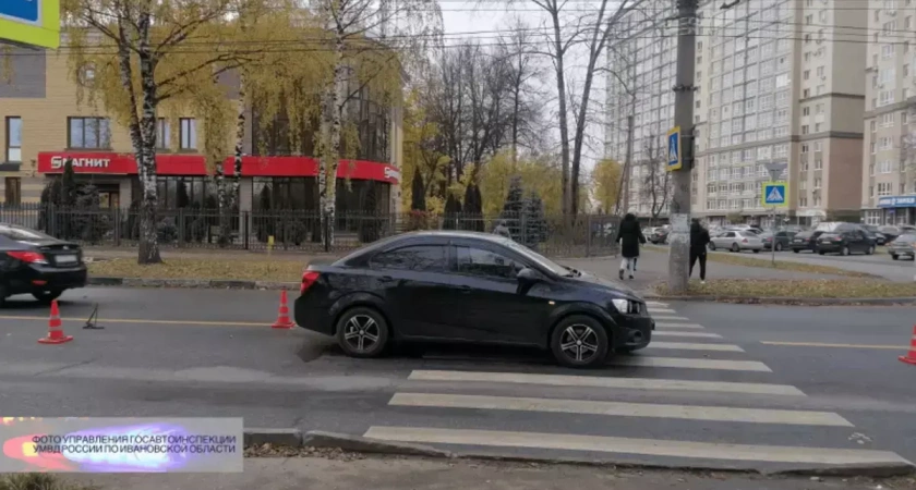 В Иванове за одни сутки два молодых пешехода попали в больницу после ДТП