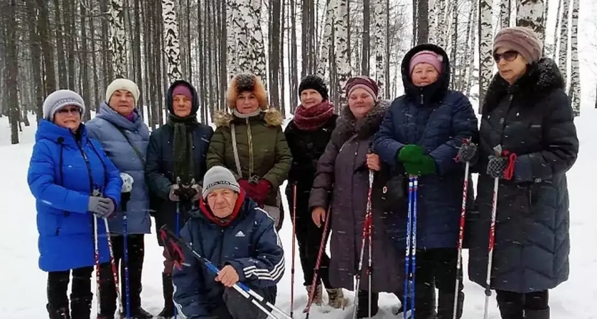 "Пучежские нордики" снова ежедневно "наматывают шаги"