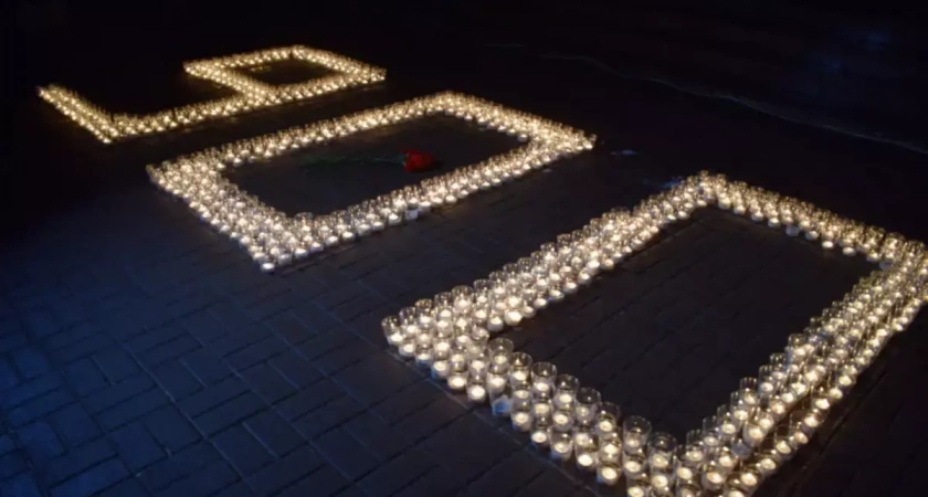 День полного освобождения Ленинграда от фашистской блокады отметили в Иванове акцией "900 свечей"