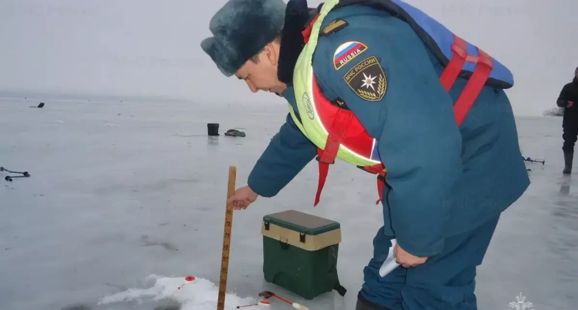 В МЧС узнали, где самый толстый лед на водоемах Ивановской области на 3 февраля