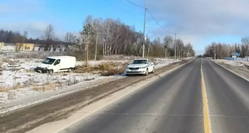 Появилось видео ДТП с двумя пострадавшими на обходе Шуи в Ивановской области