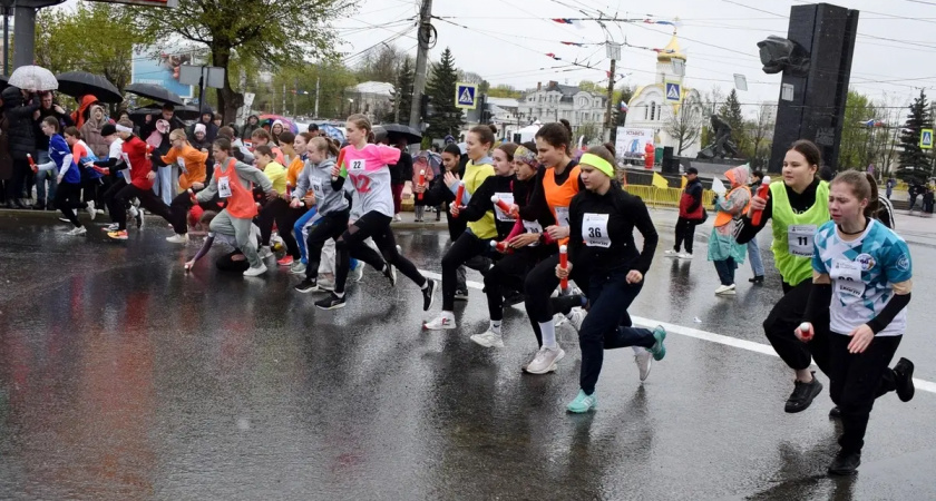 В Иванове прошла 91-я первомайская эстафета с участием 1500 спортсменов