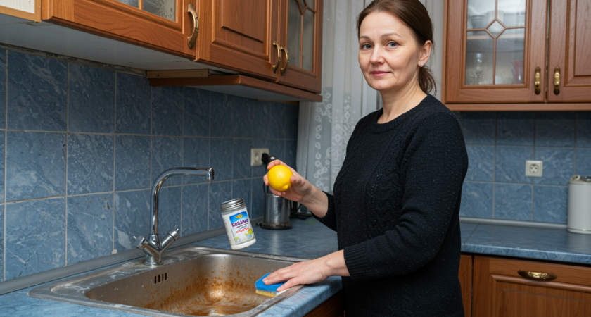 Ржавчина и известь исчезает за минуты: два простых способа без химических средств