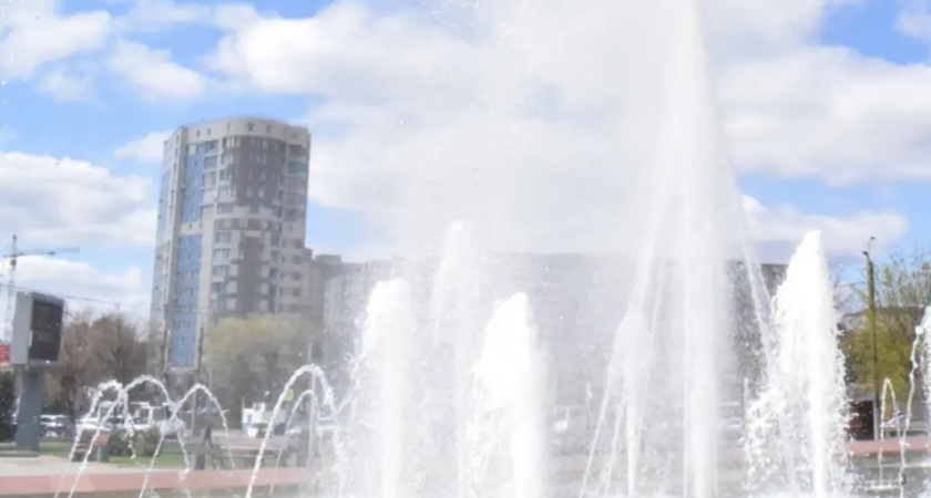 В Иванове запускают городские фонтаны к летнему сезону