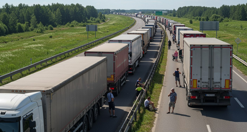 Водителям на заметку: в Свердловской области из-за жары запретили движение грузовиков!