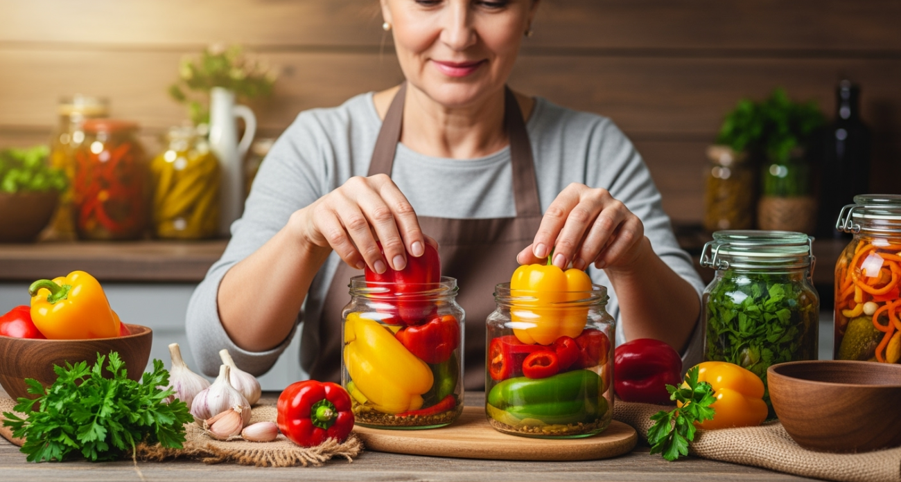 Маринованный перец, от которого сложно отказаться, — с ароматным чесноком и петрушкой