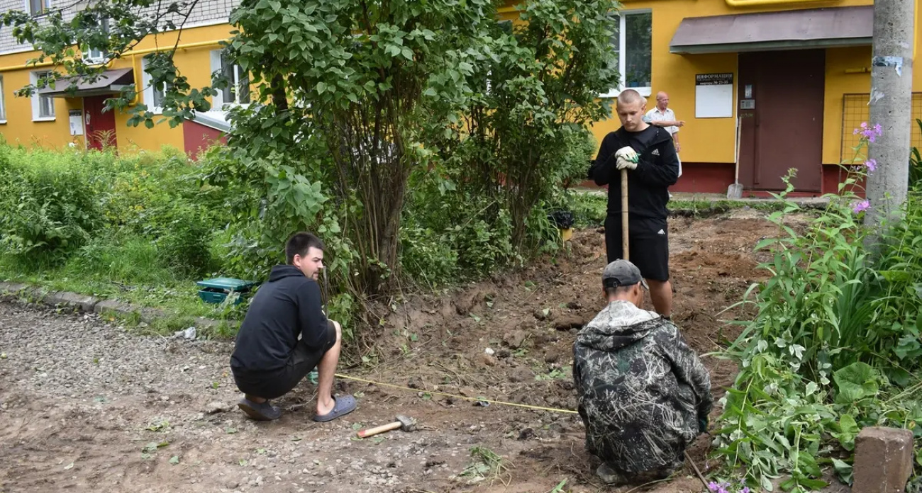 В Кинешме стартовал ремонт 21 двора: жители доплачивают из собственного кармана