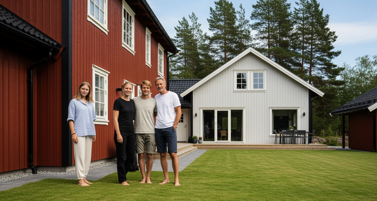 Почему у норвежцев нет приусадебных участков - хотя большинство из них живут в частных домах
