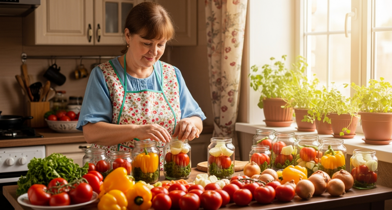 Готовлю 30 банок за 10 минут: секрет лечо без уксуса и варки, который изменит вашу жизнь