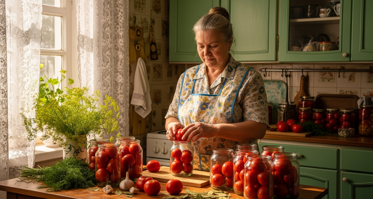 Маринованные помидоры как в СССР: секретный рецепт того самого вкуса из детства