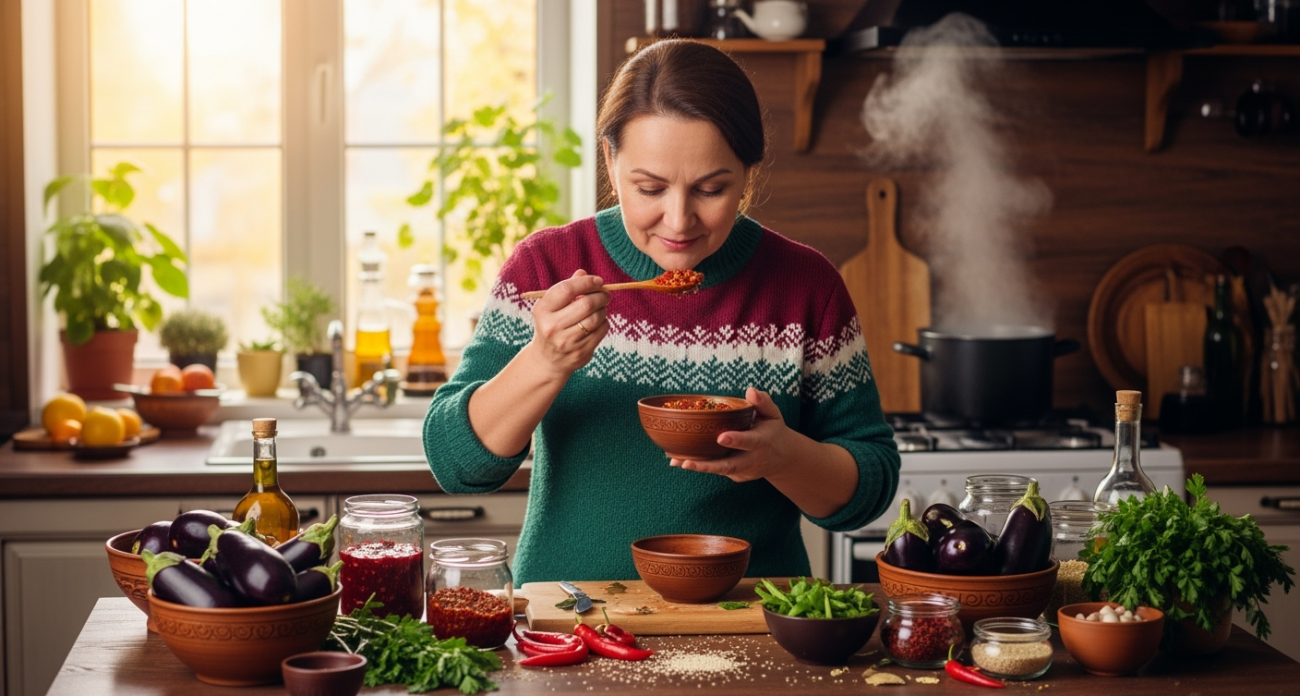 Баклажаны по-корейски: секретный рецепт на 4 банки, который заменит все магазинные закуски до весны