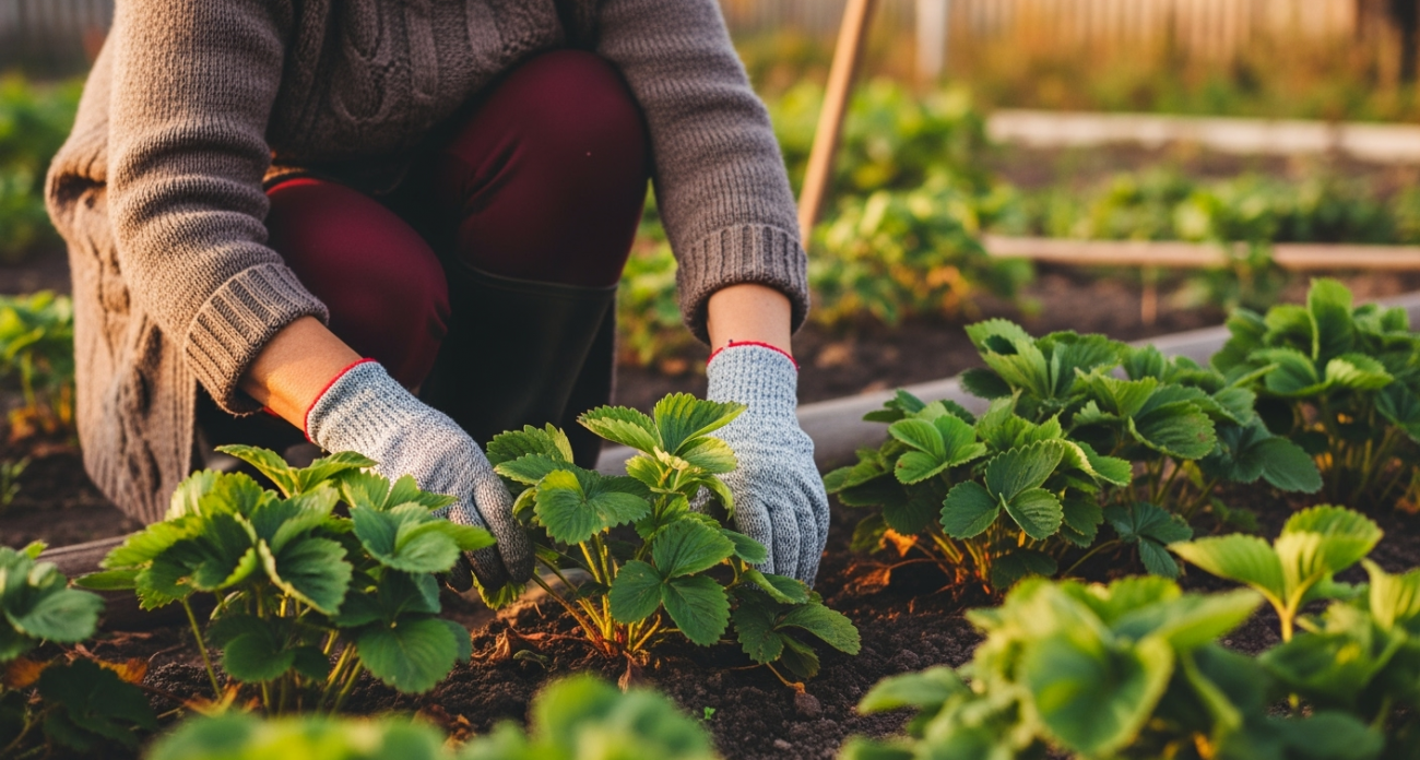 Садоводы скрывают этот сентябрьский ритуал: простые действия, которые превращают обычную клубнику в источник невероятного урожая