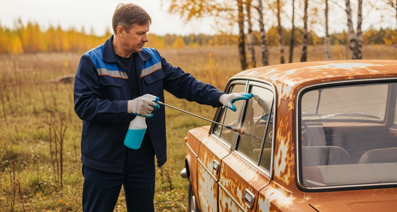 Автовладельцы скрывают этот способ борьбы с ржавчиной: одна капля геля спасает кузов навсегда