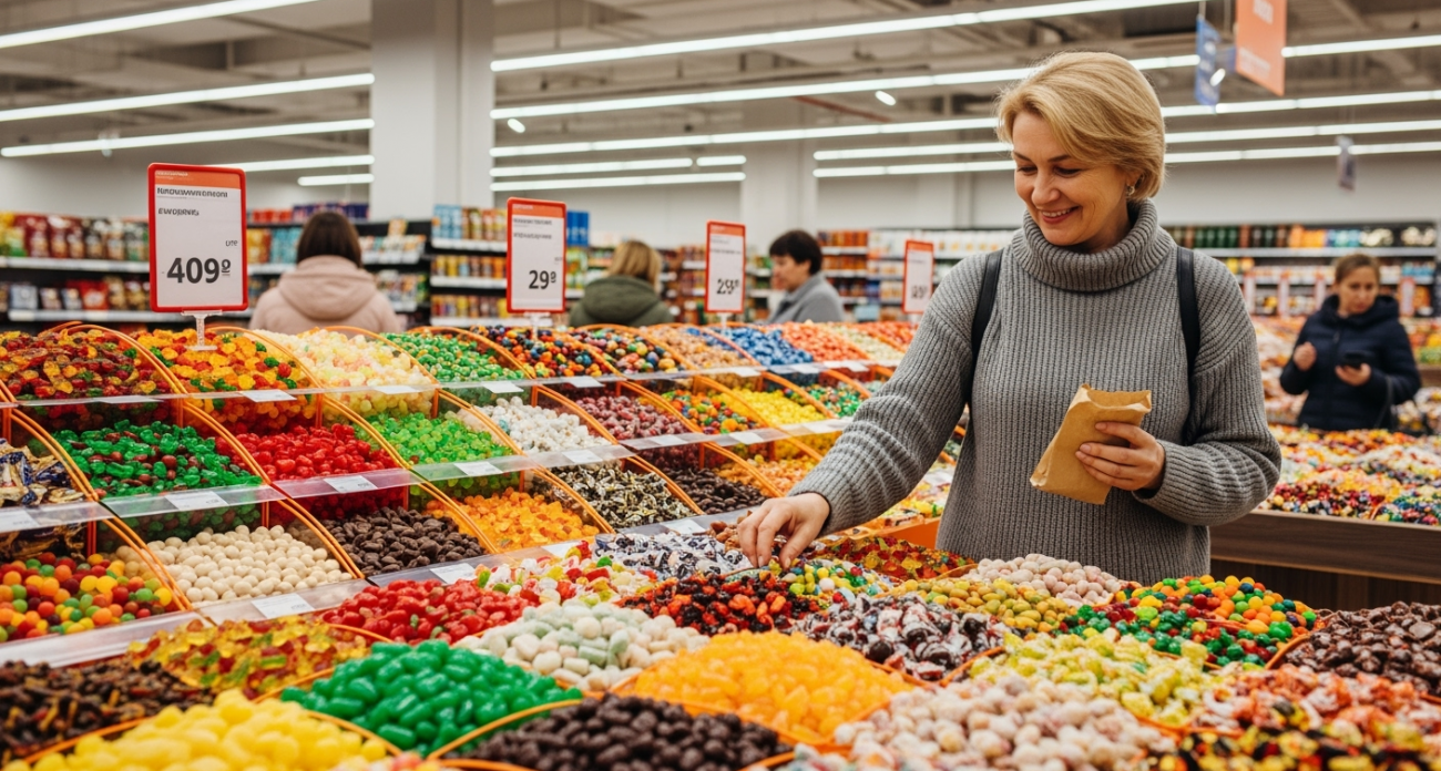 Случайно попробовала иранские конфеты в гостях — теперь скупаю их в Светофоре: вот что в них особенного