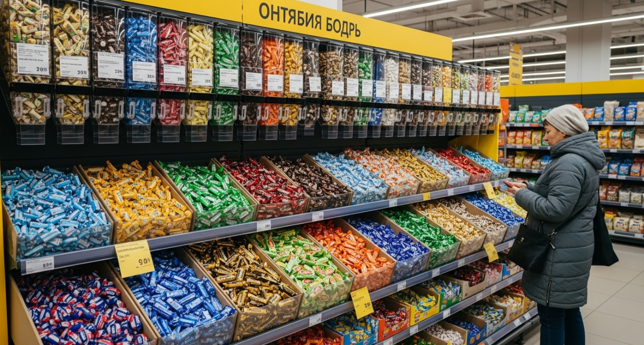 Иранские конфеты в Светофоре за копейки: знаю секрет цветных оберток — какие кислые, какие сладкие