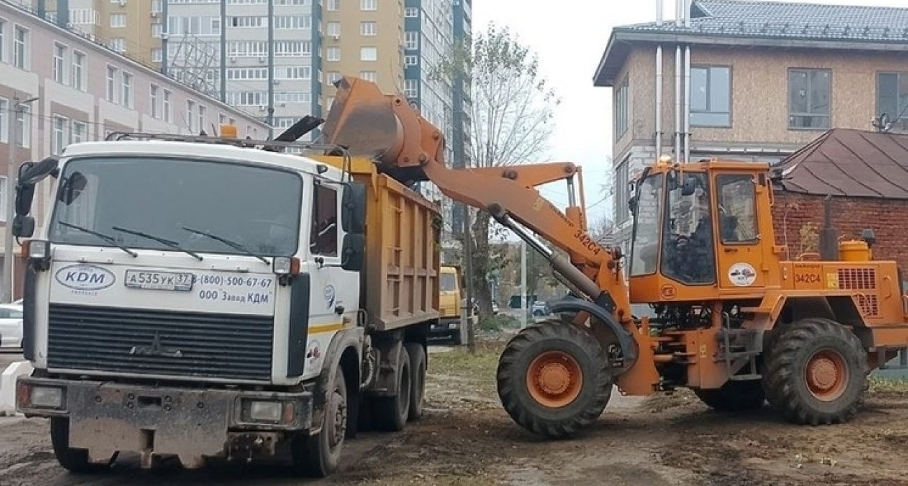 350 кубометров за сутки: 9 единиц спецтехники очистили Иваново от незаконных свалок