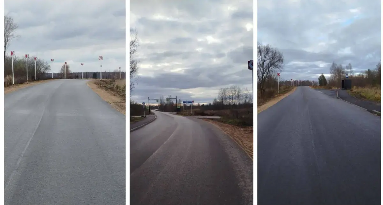 24 км за год вместо двух: дорогу между тремя селами в Тейковском районе сдали досрочно