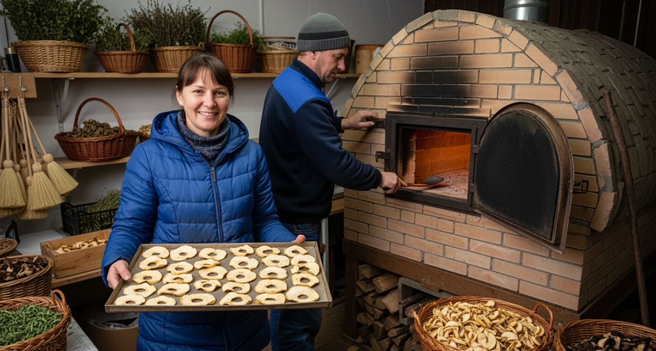 250 тысяч на сушку яблок: многодетная мама из Шуи превратила декрет в семейный бизнес