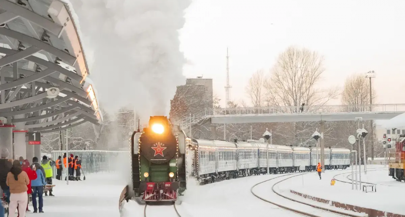 Поезд Деда Мороза проедет 20 тысяч км через 70 городов и встретит Новый год в Иванове