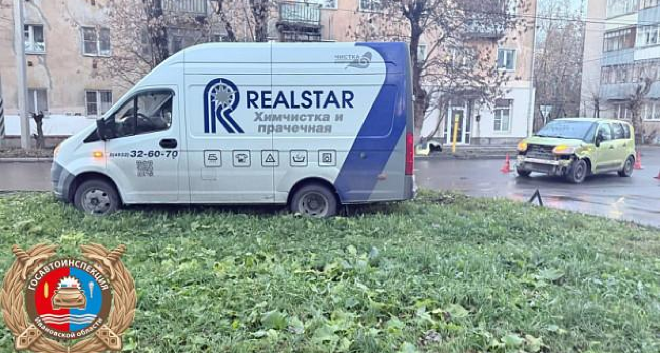 54-летняя автоледи на Citroën разбила дорожное полотно после столкновения с «Газелью»