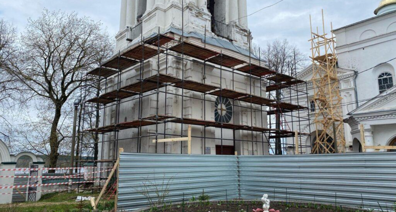 58 млн рублей на спасение колокольни Кинешмы: куполы, декор и шпиль
