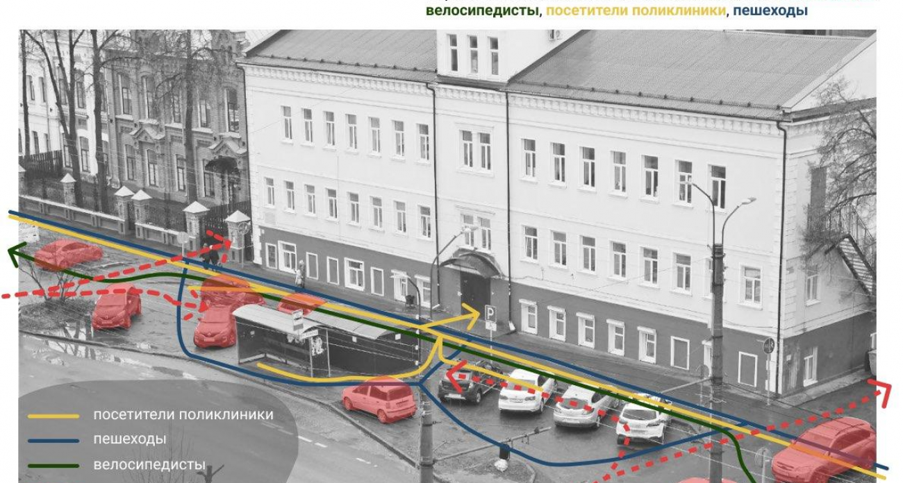 Житель Иванова Борис Воробьев дважды боролся за благоустройство у детской поликлиники на Ермака