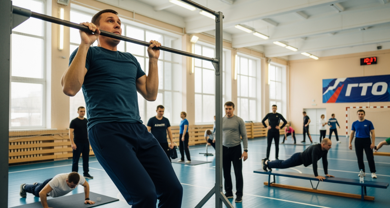 Взрослые жители Вичуги проверят силу на перекладине: город готовится к массовой сдаче ГТО