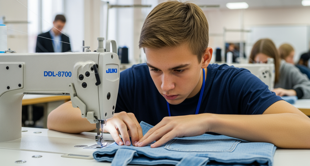 Сшить сумку-шопер за 2 часа: школьники Иванова соревнуются в скорости и качестве на олимпиаде «Перспективное поколение»