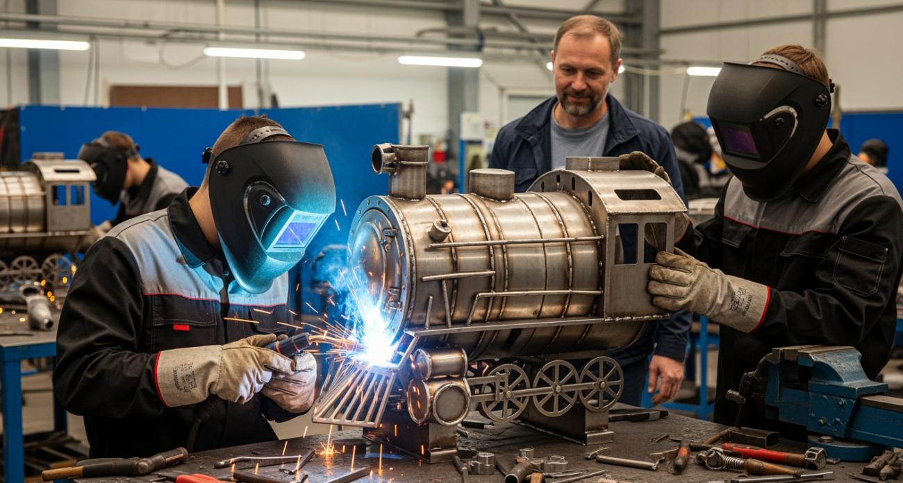 333 литра чая для всех: студенты-сварщики создают «народный самовар»