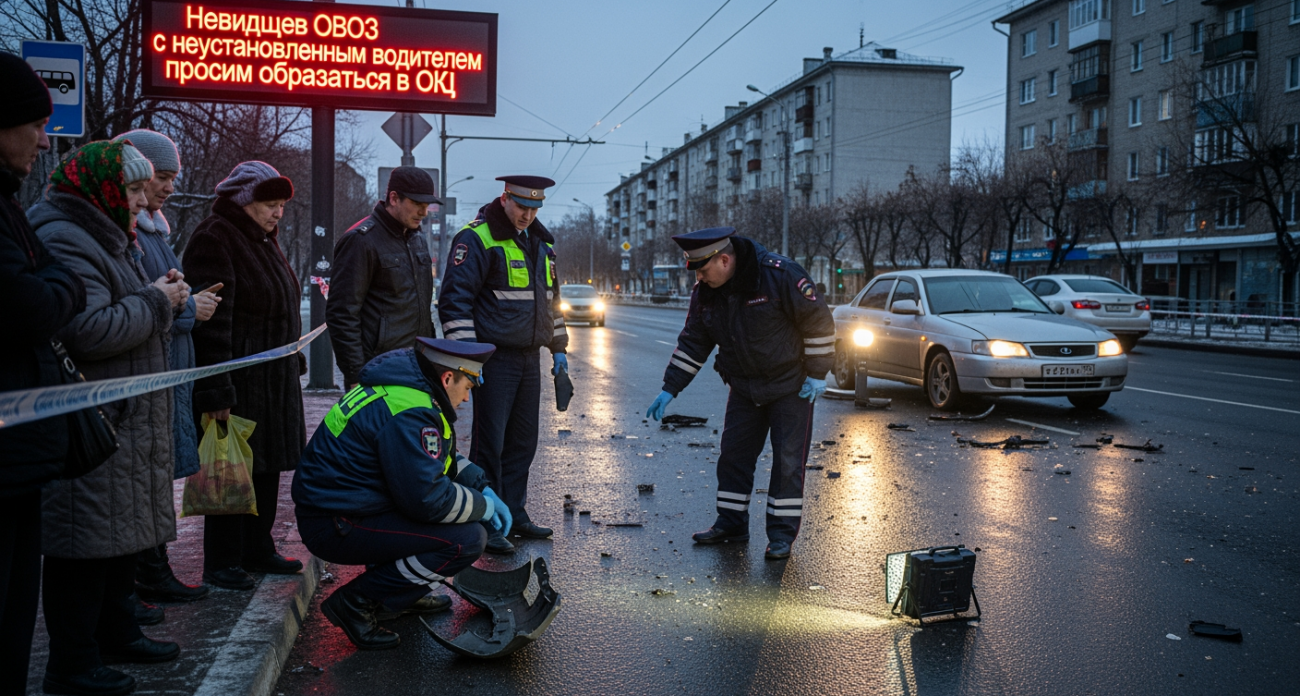 В Иванове ищут водителя, скрывшегося после наезда на пешехода