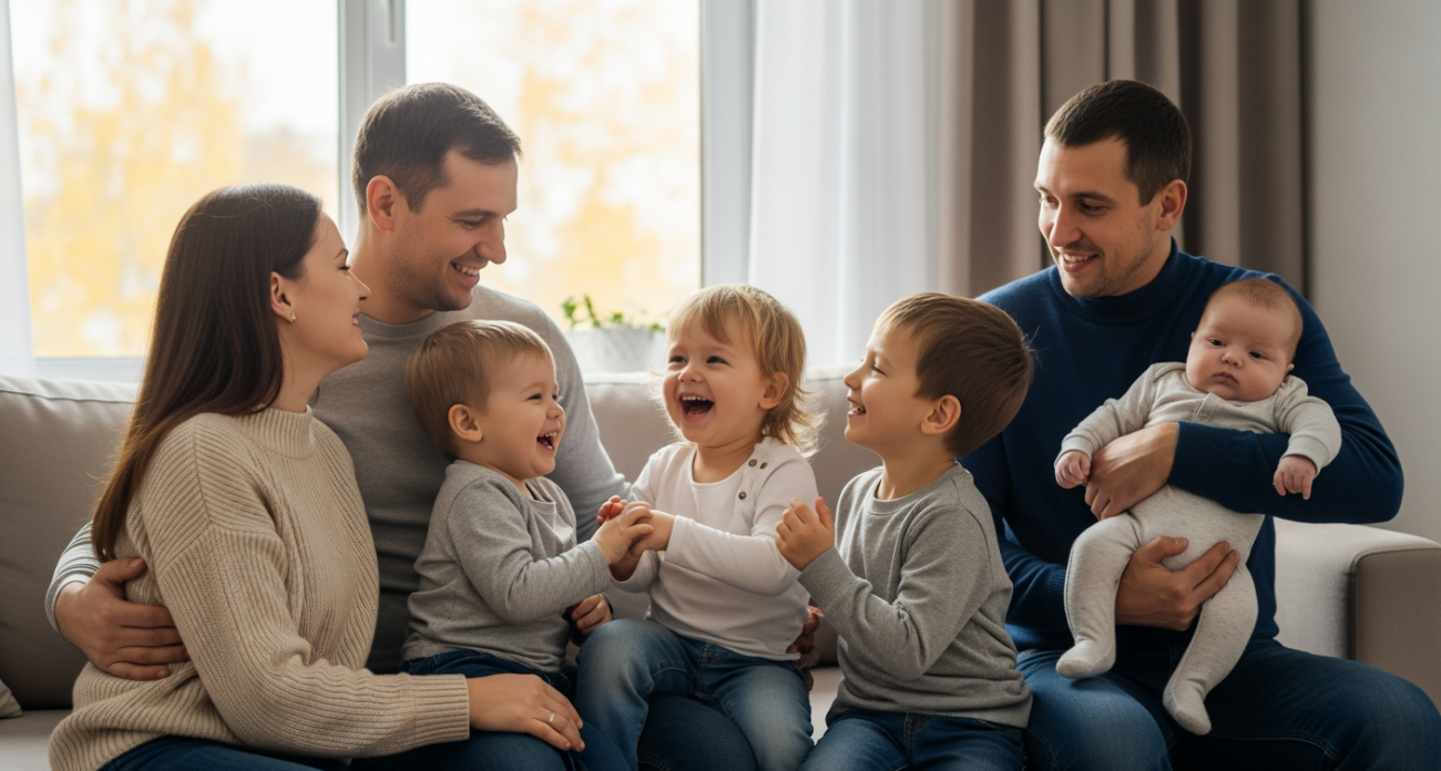 Многодетных семей в Ивановской области стало вдвое больше: регион вошел в топ-5 ЦФО по рождаемости