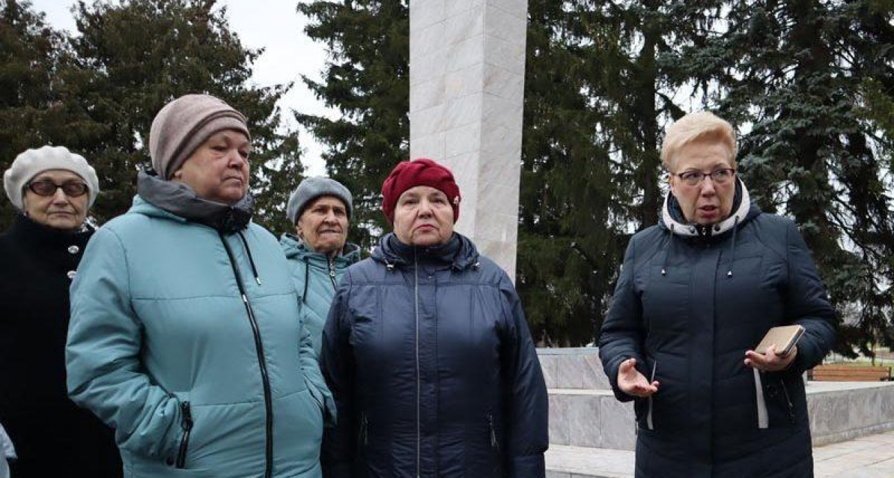 В Тейкове за 16 млн рублей воссоздали монумент Славы с Вечным огнем