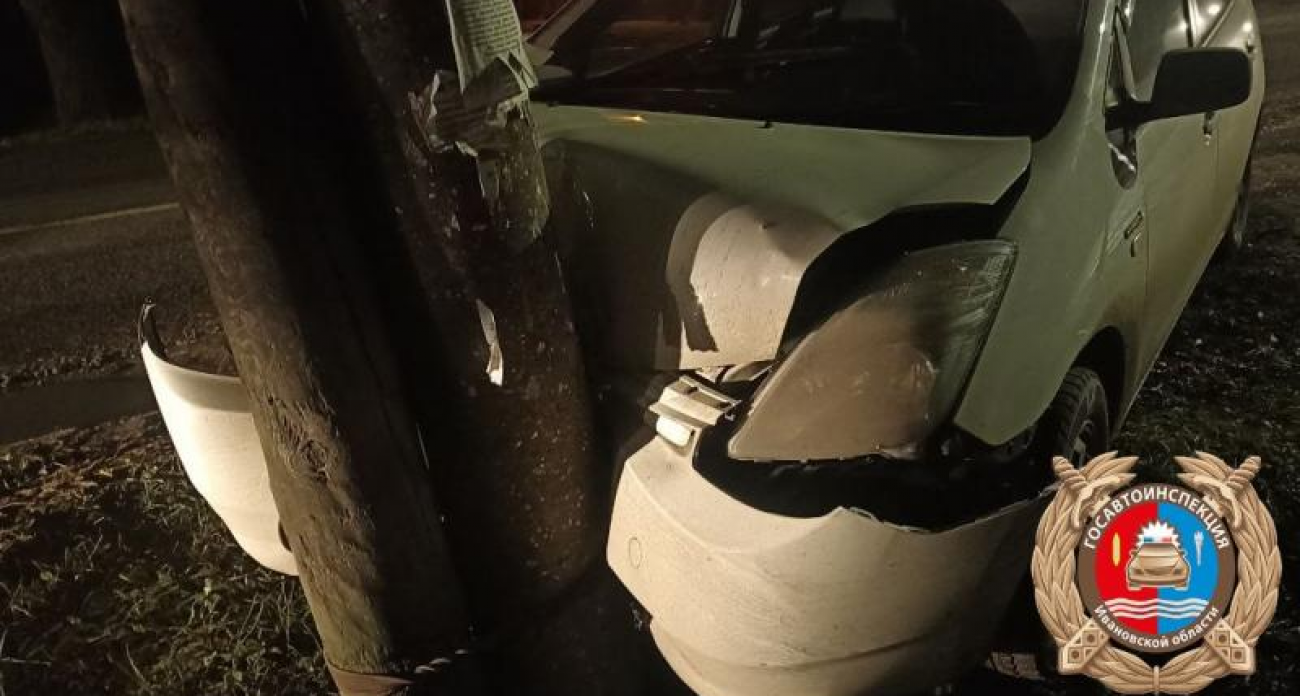 В Иванове Toyota Prius сбила 12-летнего мальчика и вылетела на столб