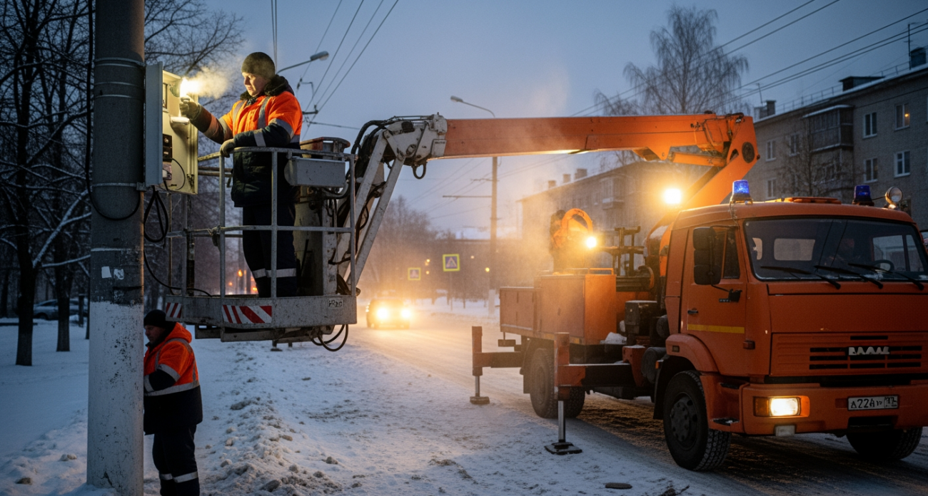 Центр Иванова обесточен с 15:00: аварийные бригады работают, причины не раскрывают
