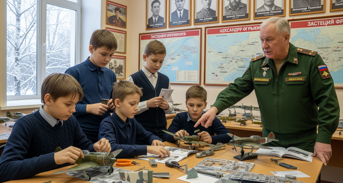 «Земля героев»: кадетам показали, как поисковики ищут неизвестных солдат