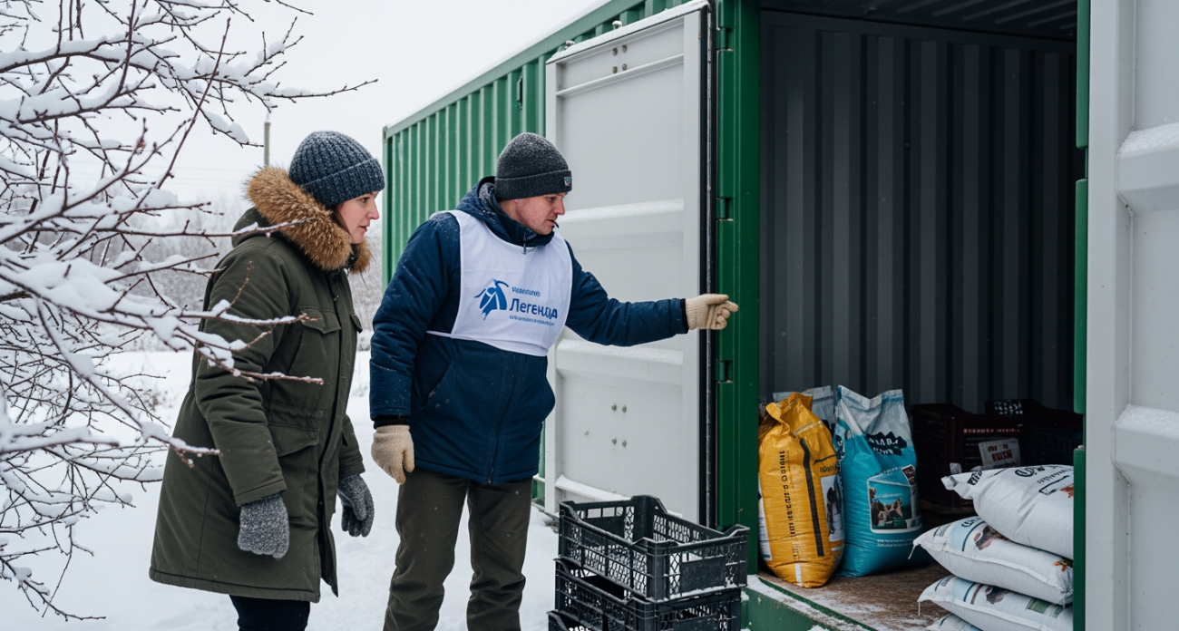 «Легенда» победила в конкурсе среди 97 фондов и получит контейнер для кормов
