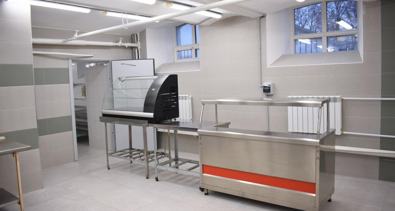 Кинешма модернизирует школы: пищеблок лицея Фурманова полностью переоборудован