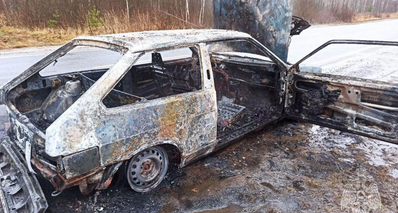 Короткое замыкание превратило авто в пепел: спасатели тушили 6 пожаров за сутки