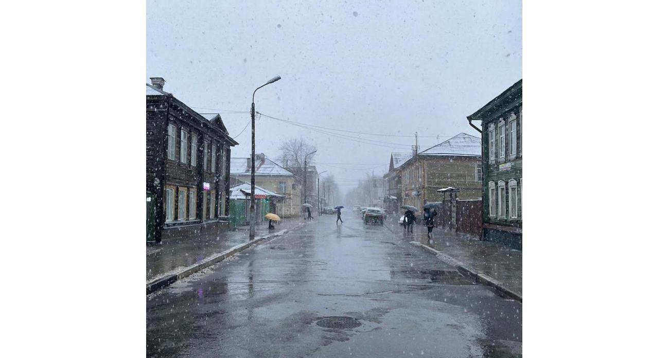 Циклон принесет в Иванов мокрый снег, гололедицу и ветер 17 м/с