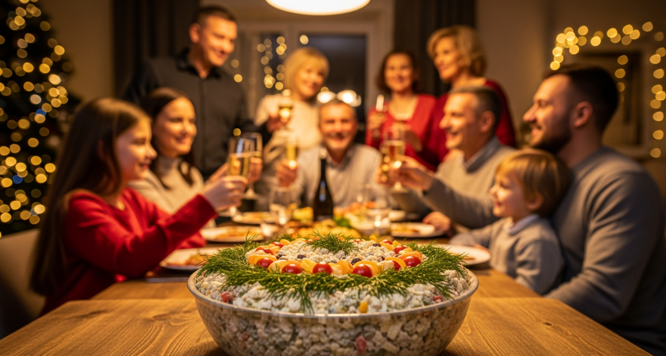 Забыла про Оливье: салат Киевский — тот, что покорит год Огненной лошади и сделает вас звездой новогоднего стола