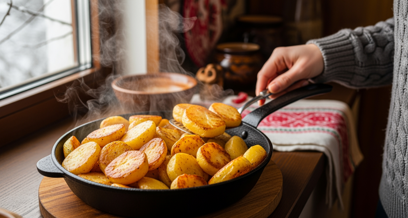 Забудь о комках при жарке: проверенный способ, который изменит твое отношение к картошке