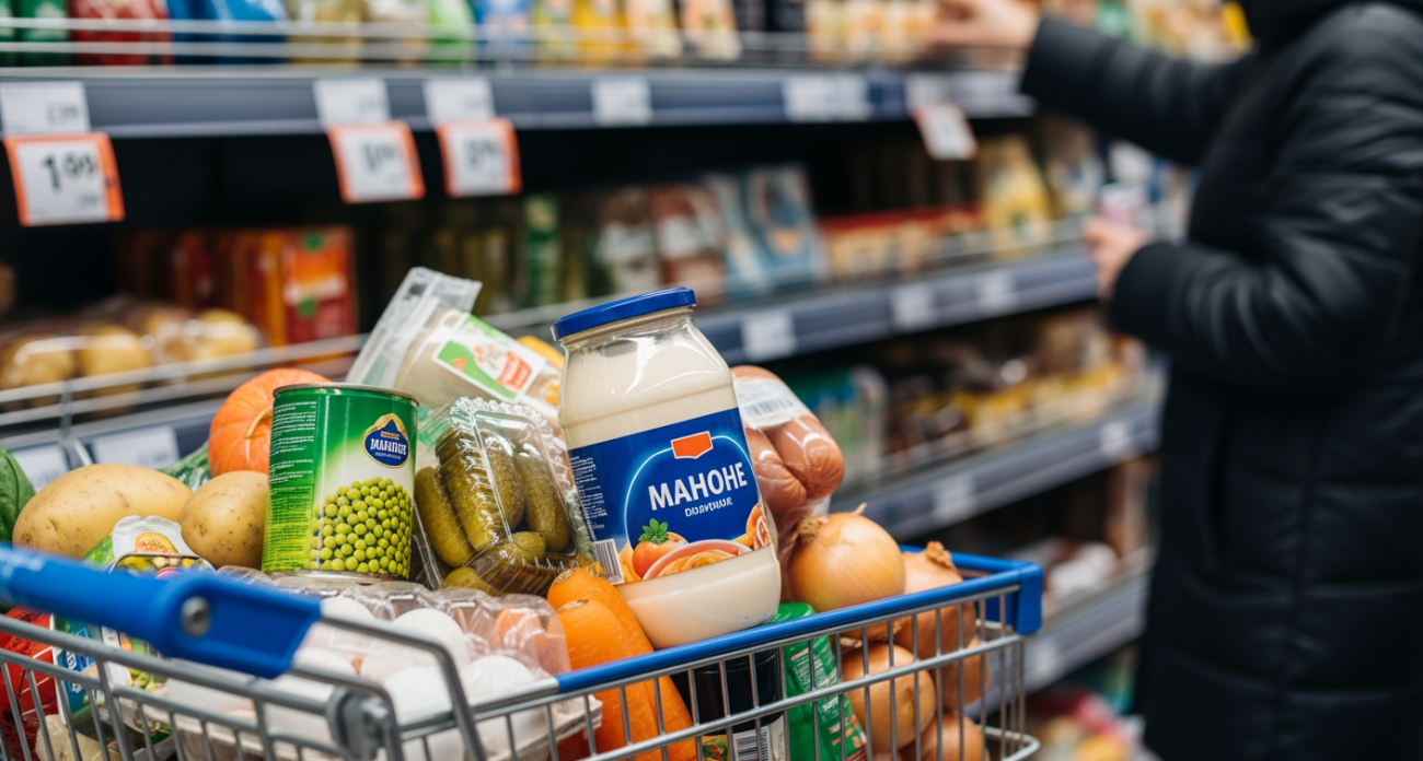 Порция «Оливье» к Новому году обойдётся в 57 рублей