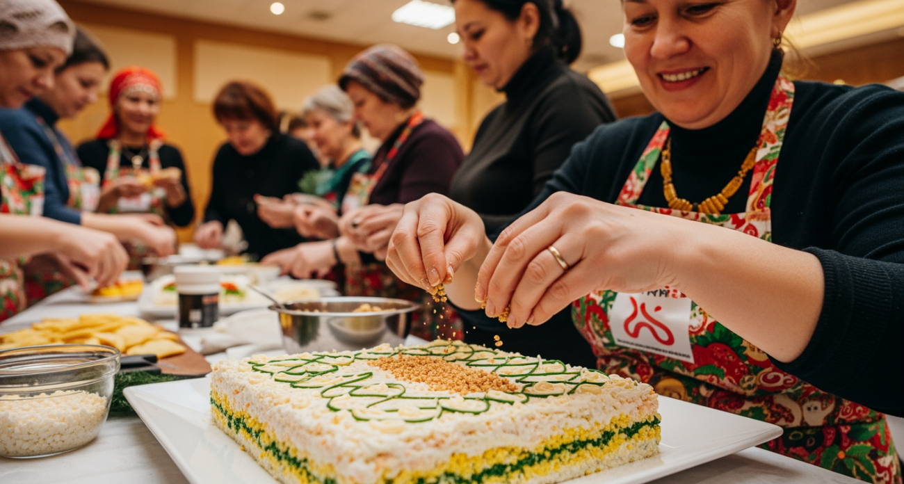 Революционный салат вместо классики: три ингредиента, которые перебивают вкус традиционных праздничных блюд