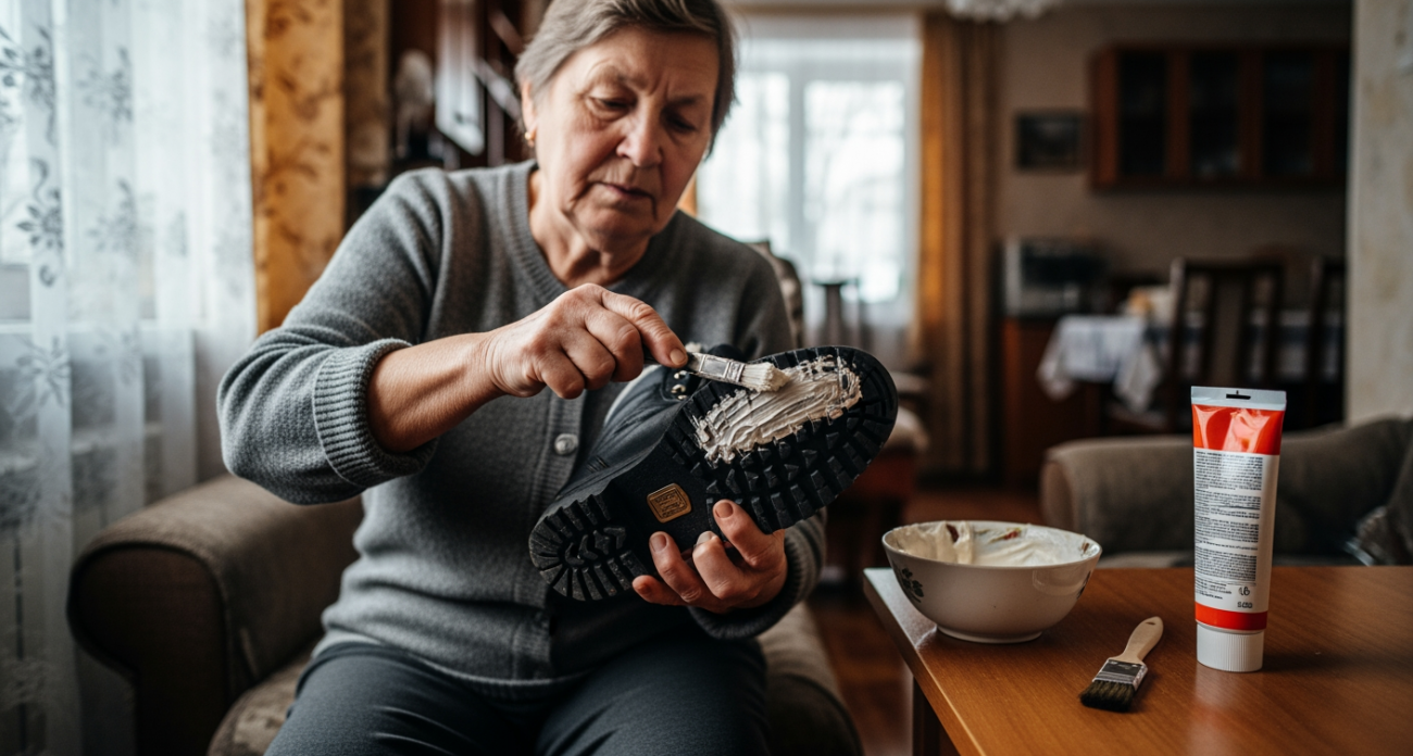 Один порошок на ноги - и лёд больше не враг: хожу по гололёду словно по сухому асфальту