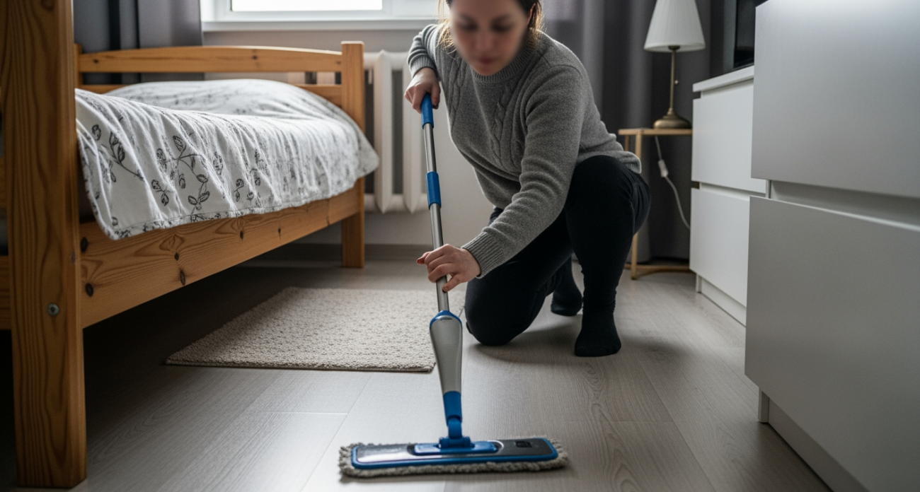 Половинка чайной ложки в воде – и полы не нуждаются в уборке 10 дней подряд: блеск держится долго