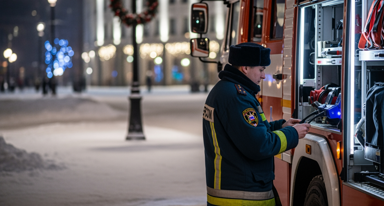 1800 спасателей и 600 машин: МЧС встанет на боевое дежурство в новогодние праздники