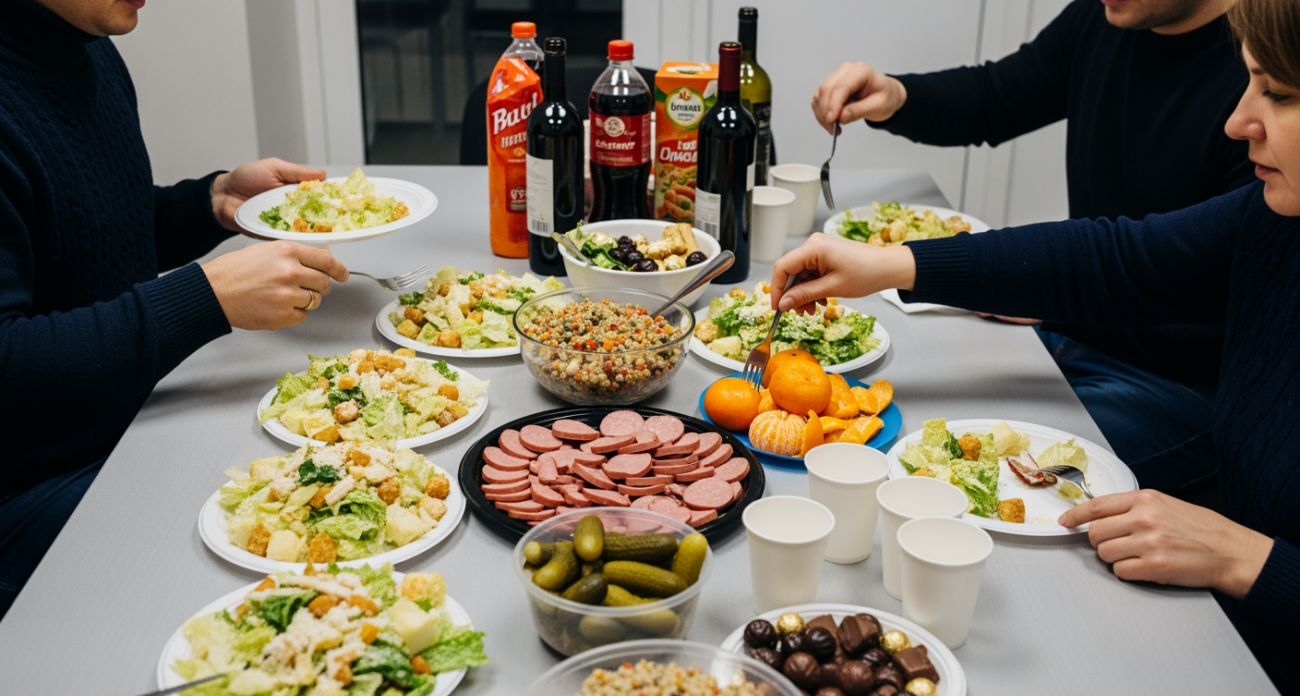 Новогодний стол без вреда для фигуры: 7 секретов диетолога на праздник