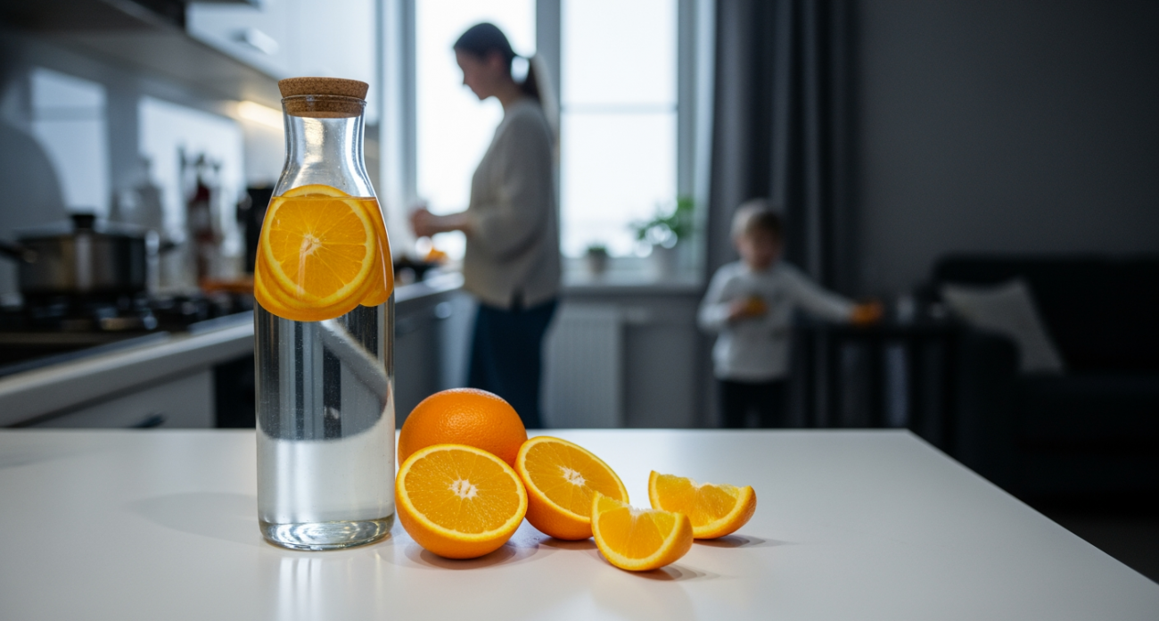 Домашнее средство от загрязнений из мандариновых корок и уксуса. Способ приготовления и использования