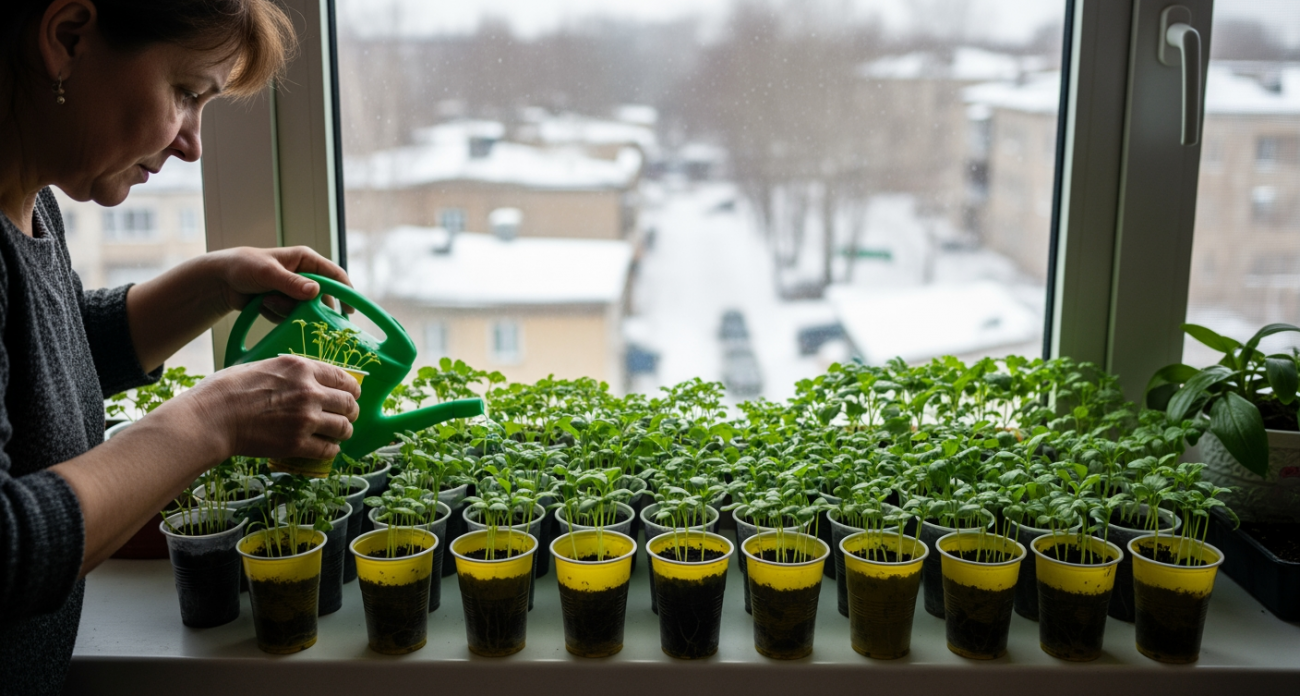 Уже 3 года применяю аптечный трюк для рассады: взошла проблема с гибелью сеянцев