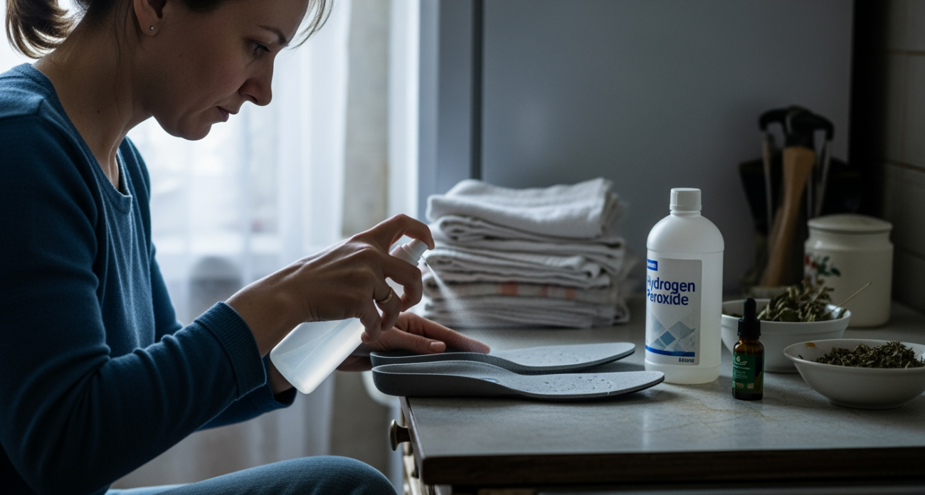 Кладу в ботинки один ингредиент - и запах пота исчезает за ночь, проверено месяц